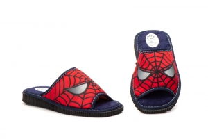 Zapatillas Casa Mujer Roja Spider  -  Ref. ZCH-629 Roja