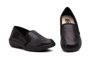 Zapatos Mujer Licra Negro  -  Ref. TS-P29 Negro