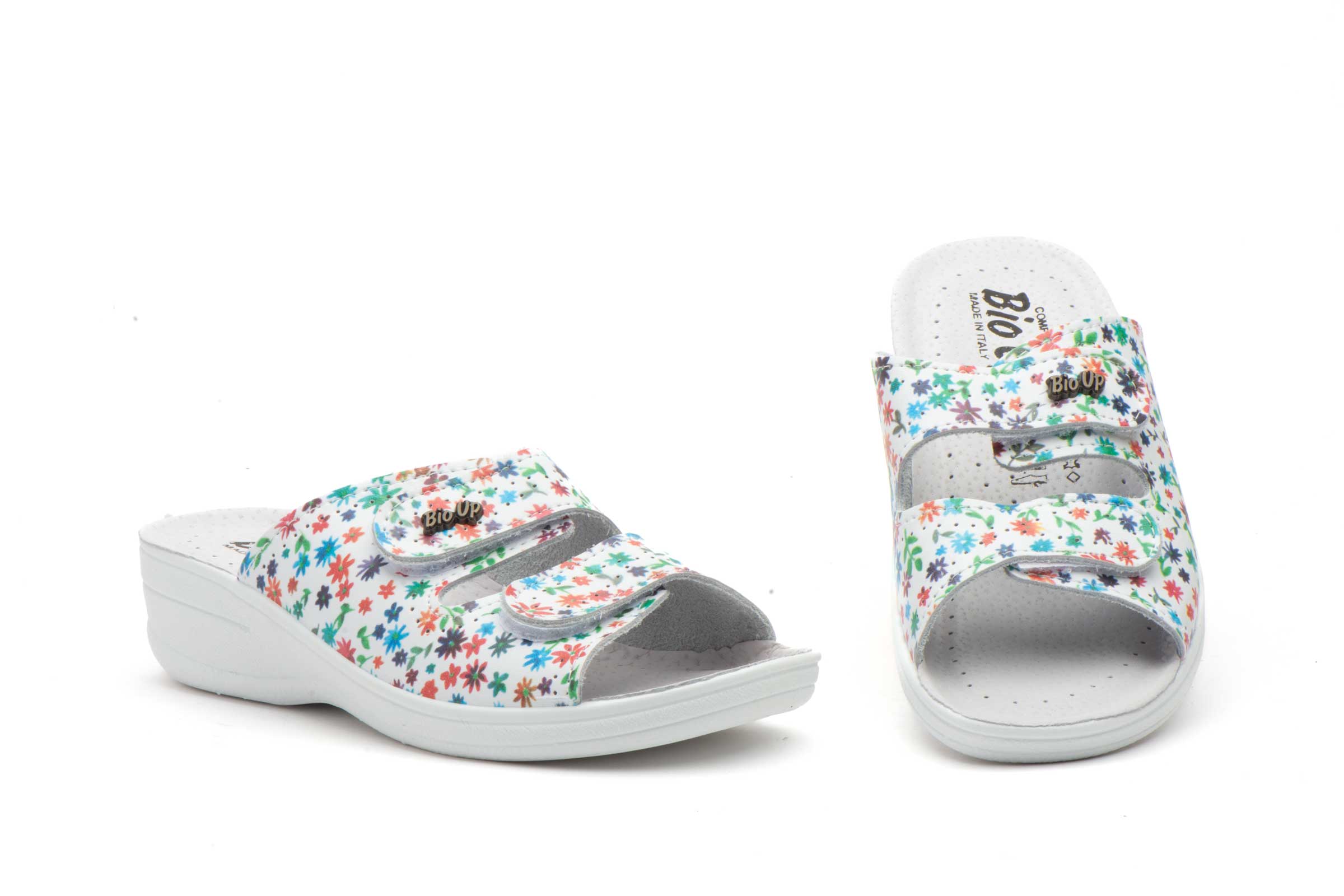 Zuecos Mujer Multi Velcro  -  Ref. TS-375 Multi Color