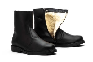 Bota Hombre Piel Negro  -  Ref. SM-314 Negro