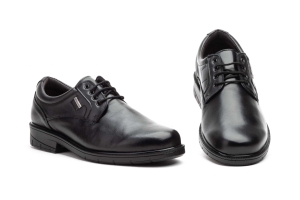 Zapatos Hombre Piel Negro Cordones  -  Ref. SZ-2014 Negro